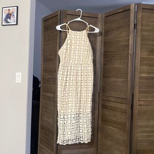Woman’s crochet dress